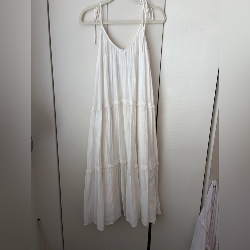 Zara White Maxi Dress - Picture 4 of 5